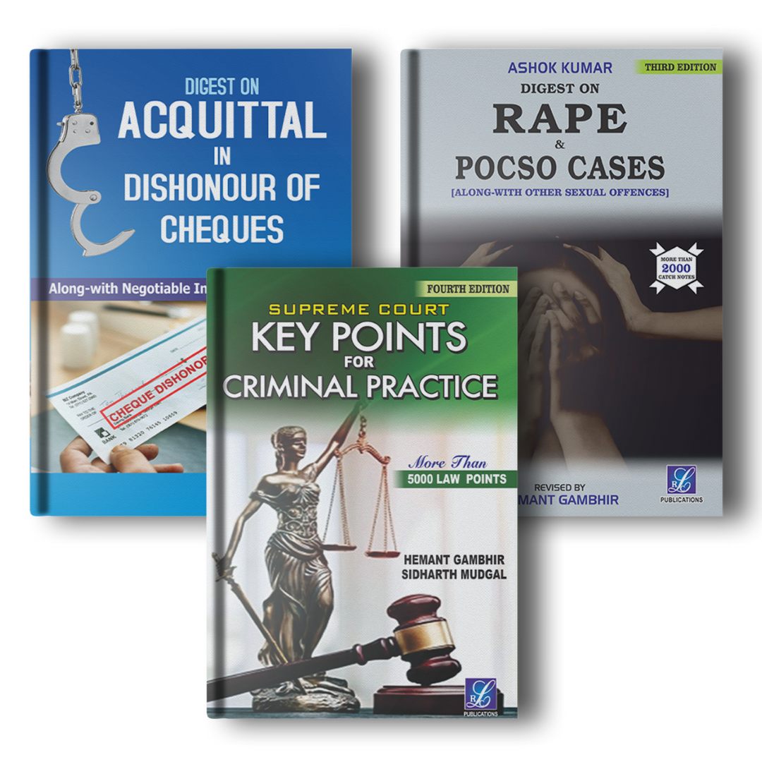 Rape & POCSO Digest + Acquittal in Dishonour of Cheques + Key Points for Criminal Practice