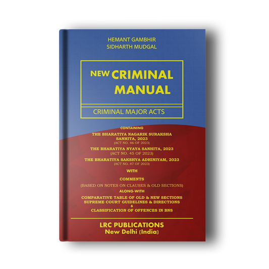 New Criminal Manual : Edition 2025