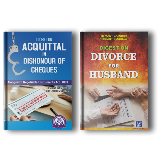 Acquittal in Dishonour of Cheques + Digest on Divorce for Husband