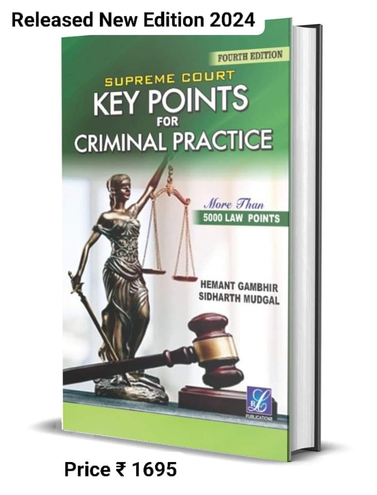 Supreme Court Key Points for Criminal Practice : Edition 2024