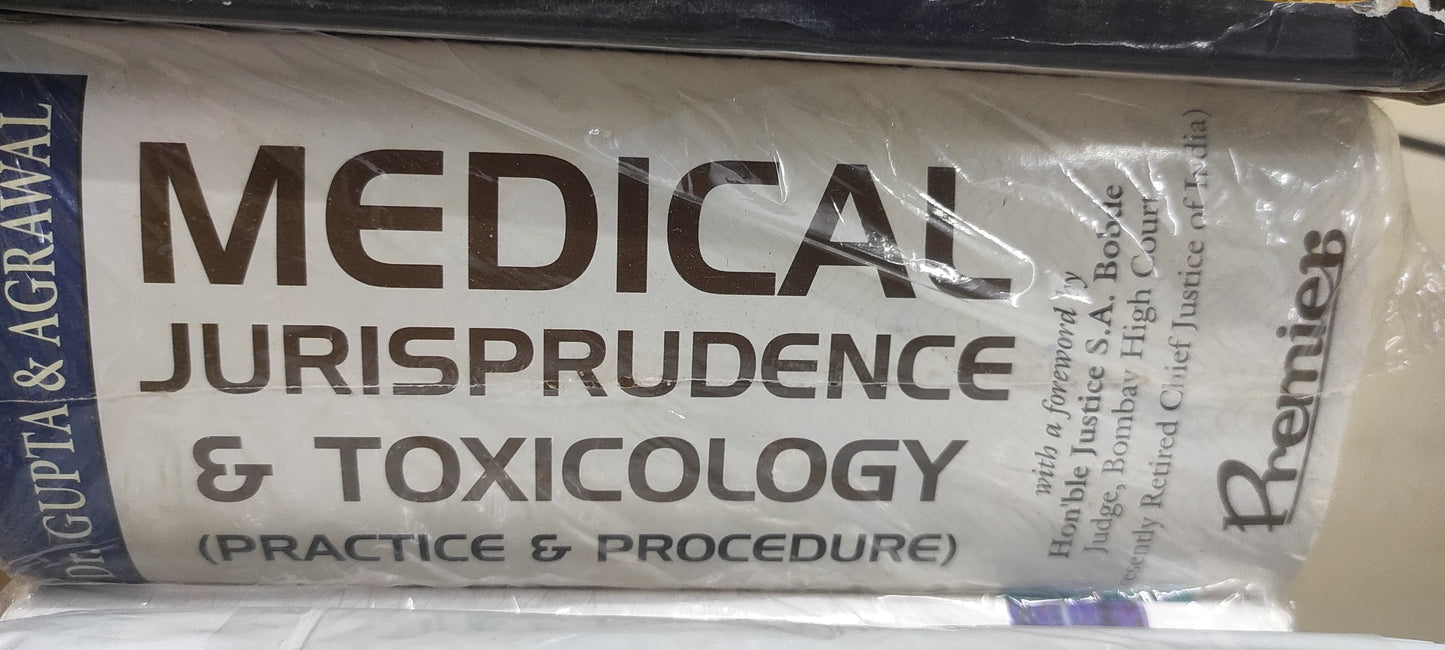 Medical Jurisprudence & Toxicology (Practice & Procedure) By Dr. Gupta & Agrawal