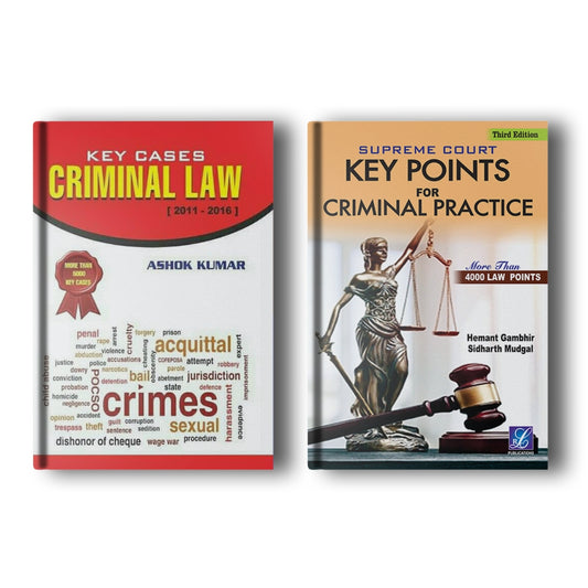 Key Cases Criminal Law (Buy This and Get Supreme Key Points For Criminal Practice For Free worth ₹1495/-)