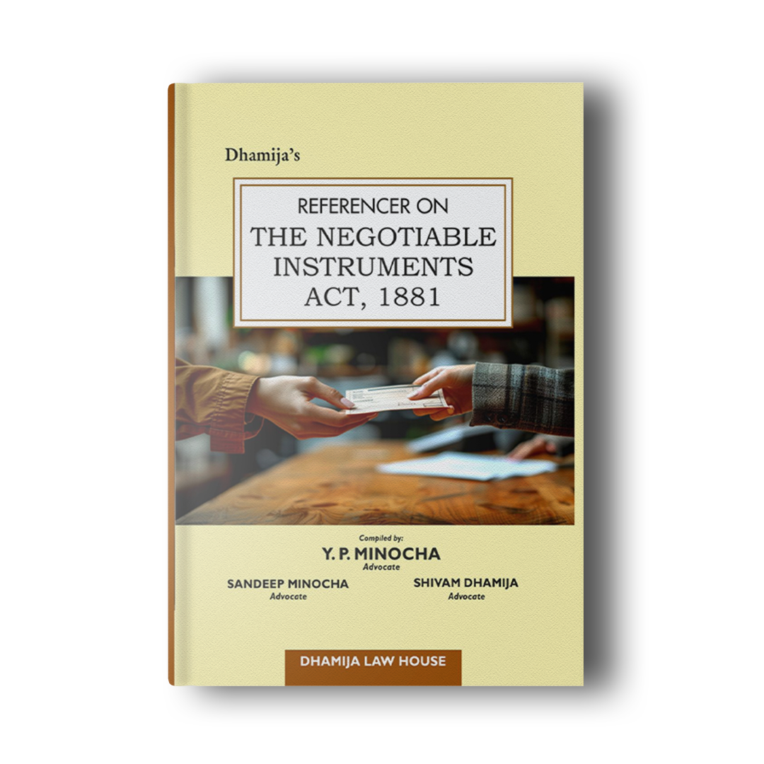 Referencer on The Negotiable Instruments Act, 1881
