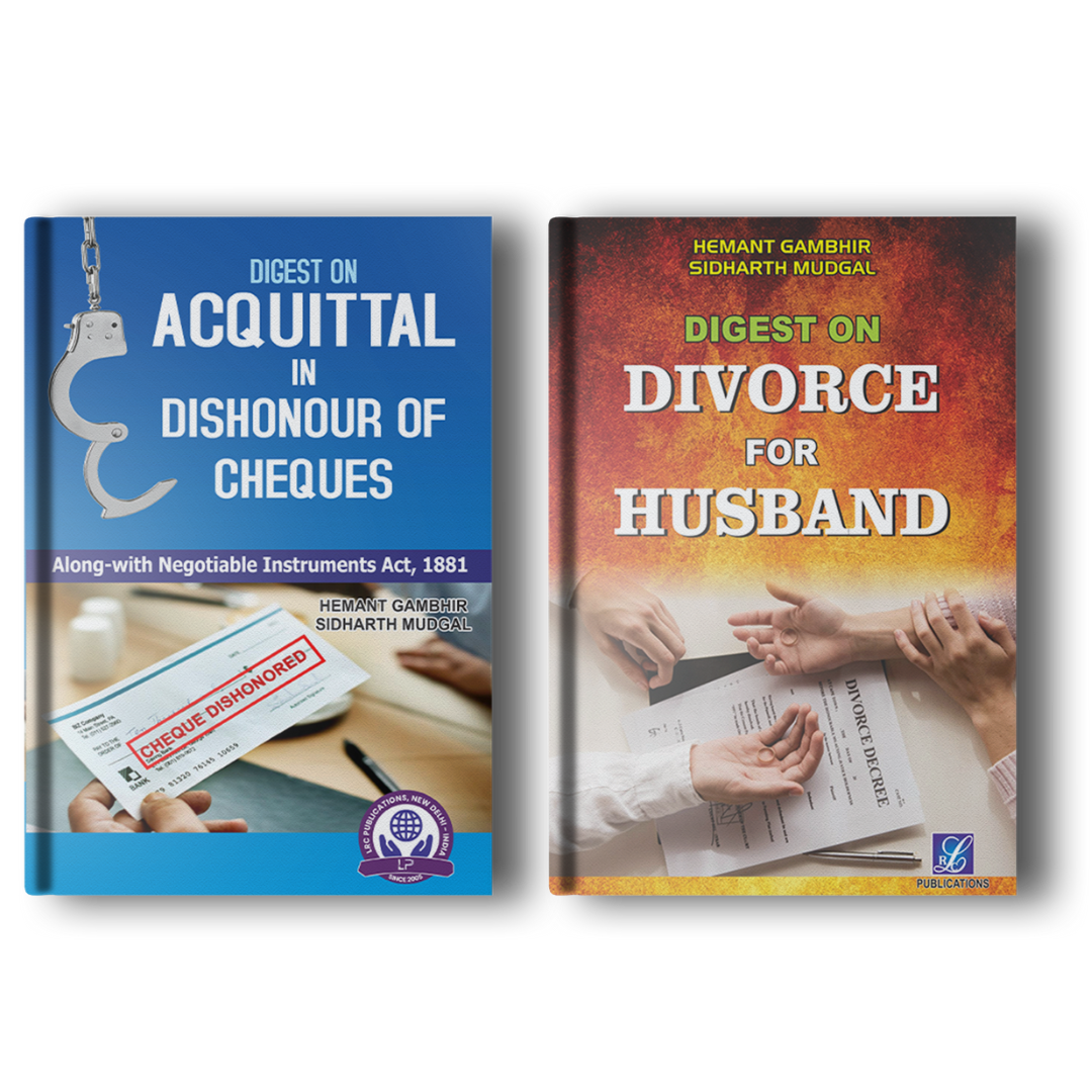 Acquittal in Dishonour of Cheques + Digest on Divorce for Husband